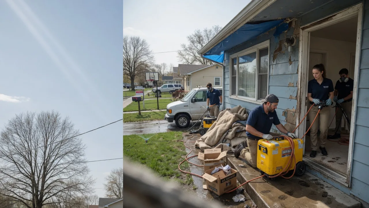 Basement Flood Cleanup in Mercer, MO near me